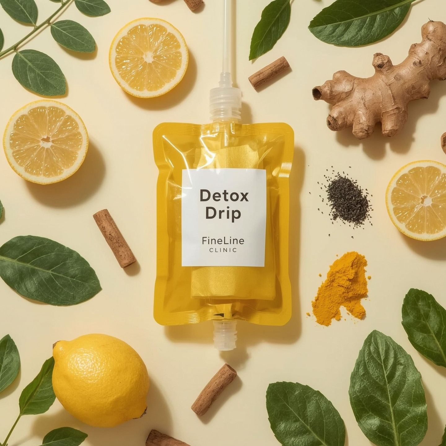 Energy Drip (Orange) with oranges and vitamins